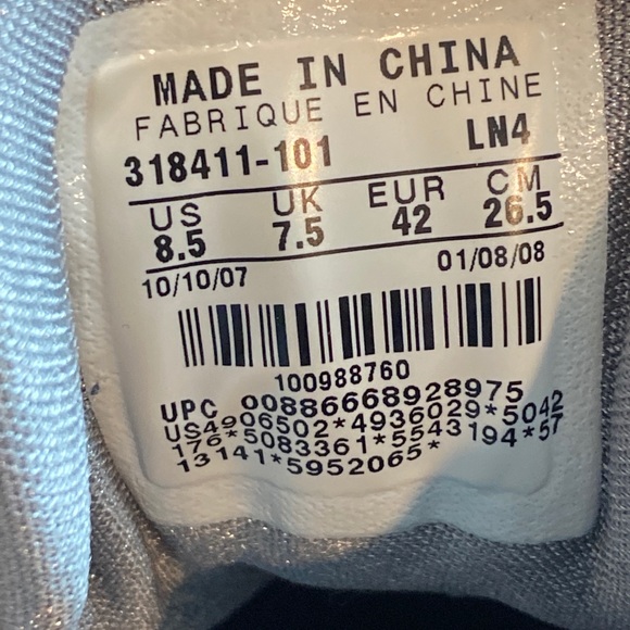 Nike Air Jordan 12.5 Team Low White Basketball Shoes 318411-101 Men's Size 8.5 - Picture 12 of 13